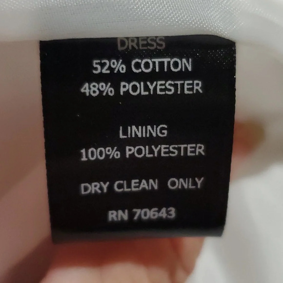 Jessica Howard woman white sleeveless circle pattern embroidered dress NWT - Picture 6 of 7